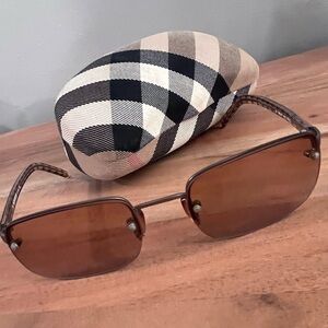 小物 00s BURBERRY rimless sunglasses y2k 00s BURBERRY rimless sunglasses y2k
